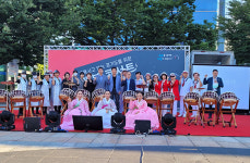 한국교통안전공단 경기남부본부, 성남 야탑역 광장서 교통사고 없는 경기도 행복 콘서트 개최
