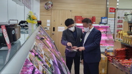 농협 인천본부, 축산농협 한우매장서 김장철 성수식품 안전점검