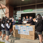 농협 안성시지부, 농촌지역 초·중·고교에 학용품 총 230개 전달