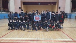 ㈜홍테크코퍼레이션, 성남 상원초교 축구부에 하이캠 전달