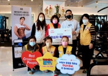 황인성 PT STUDIO, 적십자봉사회 하남지구협에  특별회비 전달