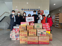 하남 퍼스트 태권도장, 미사1동 어려운 이웃에 라면 1000개 기탁