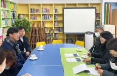의정부교육청, 경기형 그린스마트 미래학교 사업 현장 방문