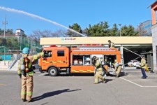 부천소방서, 우수대원 5명 선정 소방전술훈련 시연회 가져