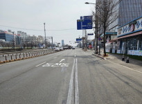 용인시 신분당선 동천역 인근 불합리한 버스차로 3곳 없앴다