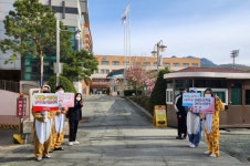 안양 비산중, 4월 첫 주 동안 폭력 없는 우리 학교 등교맞이 행사