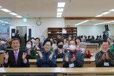 서정순 양주경찰서장, 어르신 교통사고 예방 주제 장흥노인대학 강의