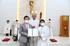 천주교 수원교구, 구산성당 감사미사 봉헌