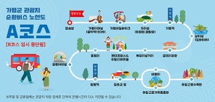 가평 시티투어버스,  6월 한달 이용요금 50% 세일 이벤트