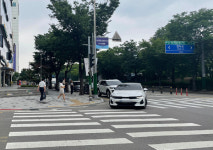 구월 로데오거리 보행자 신호 탓 종일 정체