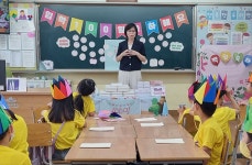 부천 약대초, 1학년 입학 100일 맞이 축하잔치