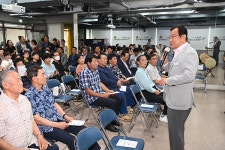 이현재 하남시장, 덕풍2동 주민에 도로 전선 지중화 사업 협의체 구성 약속