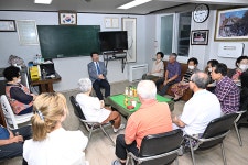 백경현 구리시장, 폭염 대비 경로당 3 곳 운영 실태 점검