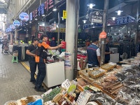 구리소방서, 추석연휴 대비 전통시장 화재예방 안전 점검