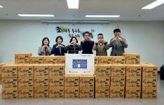 구리 동구동, 시민의 날 우승 상품 라면 50박스 경로당·취약계층 후원