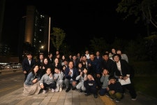오산시, 원동 한양수자인 아파트 야간경관조명 지원 사업 1호 점등식 가져
