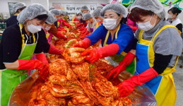 김칫소에 이웃사랑 담뿍