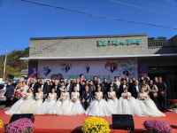 양평 청운면 갈운1리 부부 9쌍에 금혼식 선물