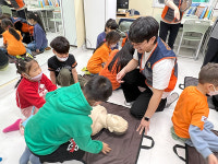 안성소방서-두원공대, 다문화가족 아동 소방안전교육