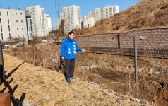 오수봉 예비후보, 하남 능안천·벌말천 공원화 현장 점검