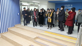 신계용 과천시장, 3월 개교 앞둔 율목초중교 현장 점검