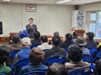 백경현 구리시장, 경로당 2곳 방문 이용 어르신 애로사항 청취