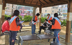 인천시 남동구 만수1동 행정복지센터, 무색페트병 분리배출 및 음식물 감량화 캠페인 실시