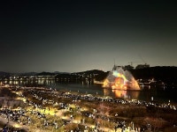 화성 동탄호수·여울공원 화려한 음악 분수쇼 선사