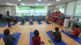 구리 수택보건지소, 재활 전문 민들레봉사단 소양 교육