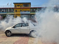 가평 상면 새마을지도자협, 지역 초등학교 등서 여름철 대비 방역활동