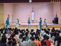광지원터널(하남 외부) | 하남 감일초교, 광주시립광지원농악단 '전통공연배달부 공연' 진행