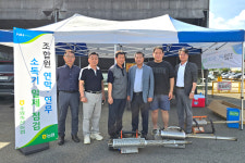 수원축산농협, 혹서기 대비 화성 축산사업단 소독기 사전 점검· 수리
