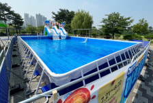 파주시, 8월 18일까지 공원 3곳 에어바운스 물놀이장 운영