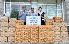 가평이 좋은 사람들, 가평읍에 100만원 상당  라면과 곰탕 기부