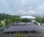 인천시, 동춘인라인롤러경기장 옥외주차장에 설치한 태양광발전설비 상업운전 개시