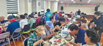 연천군 왕징면, 취약계층과 노인 250명에게 삼계탕 제공하며 나눔의 날 마련