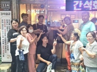 인천 남동구 간석3동 간석회관 착한 가게 현판 전달