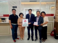 인천 남동구 논현2동, 인천힘찬종합병원장례식장 착한 가게 현판 전달