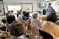 백경현 구리시장 두레물골경로당 방문…시설물 안전상태 점검·어르신 애로 청취