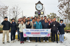 포천동 주민 조찬 간담회서  포천천 블루웨이 사업 등 하천복지 설명회가져