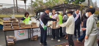 NH농협 이천지부, 도암초교 전교생에 아침밥먹기 운동 실시