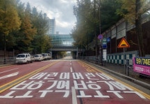 용인시, 신촌초교 보행신호 연장, 노면표시 재도색 등 통학로 개선 완료