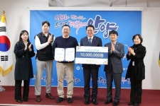 안양시 인재육성재단, 금별맥주로부터 1천만 원 장학금 기탁받아