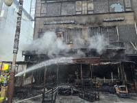 인천 남동구 구월동 로데오음식문화거리 화재 발생