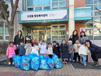 부천 오정어린이집 원아들, 종이팩 모아 폐자원수거보상제 행사 선도