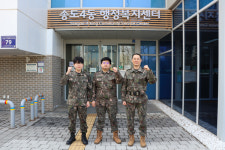 제17보병사단 507여단 소속 전역 예비역 동대훈련 자발적 지원 눈길