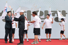 가평 상면, 경기도체전 성공 기원 성화 안치…면민 화합의 장 열려