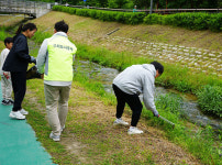 구리도시공사, 가족과 함께한 갈매천 플로깅 성료