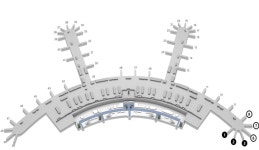 인천공항 제1여객터미널 국내·국제선 혼용 스윙게이트 설치