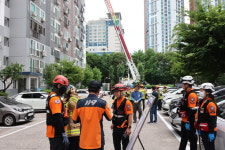 안양소방서, 화재 취약한 노후 공동주택,,, 소방합동훈련으로 생명 지킨다